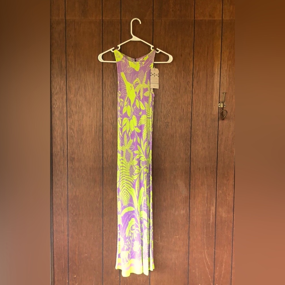 NWT Vivid Farm Rio for Anthropologie Sleeveless Dress.